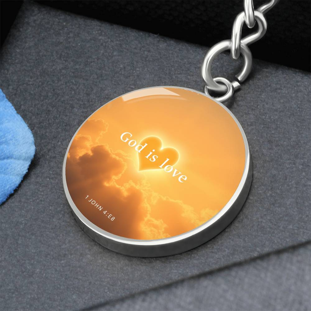 Loyal Love Keychain – Premium Surgical Steel, A Constant Reminder of God’s Love
