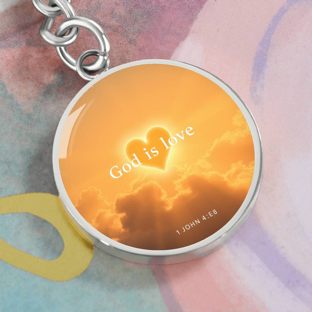 Loyal Love Keychain – Premium Surgical Steel, A Constant Reminder of God’s Love