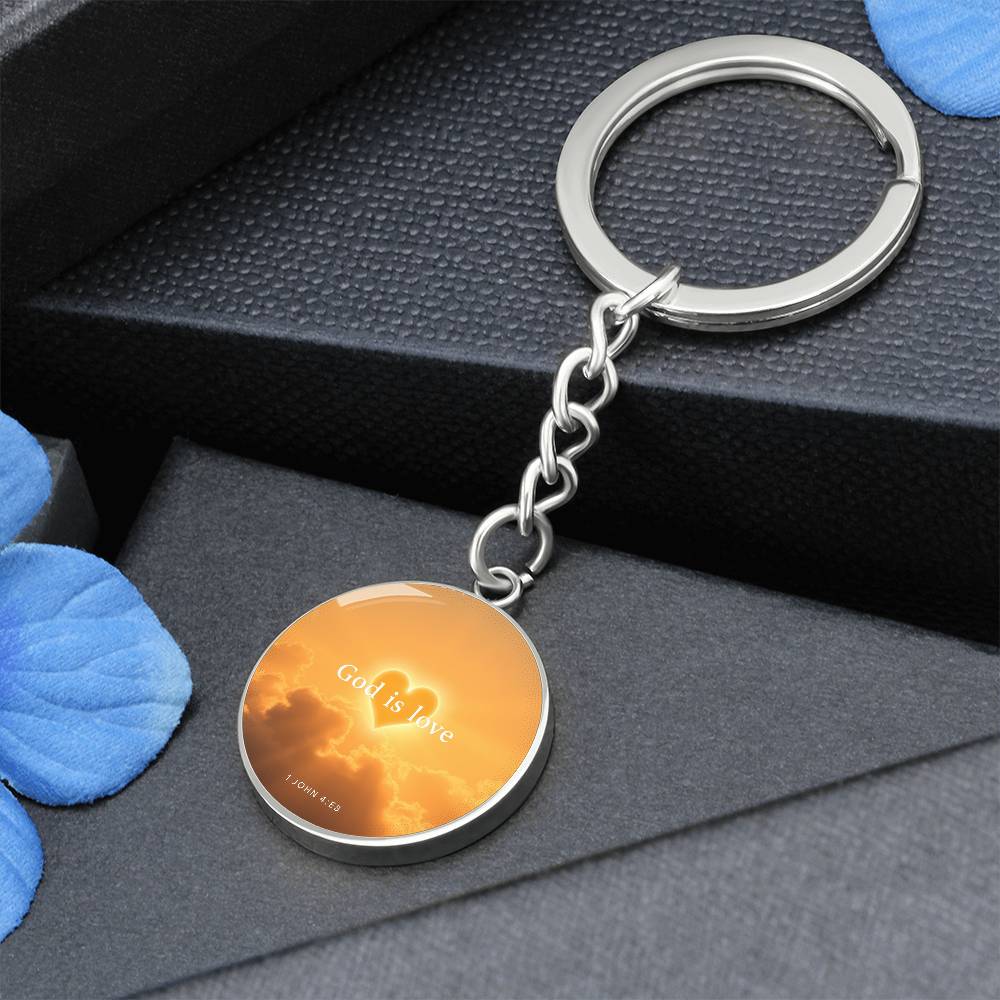 Loyal Love Keychain – Premium Surgical Steel, A Constant Reminder of God’s Love