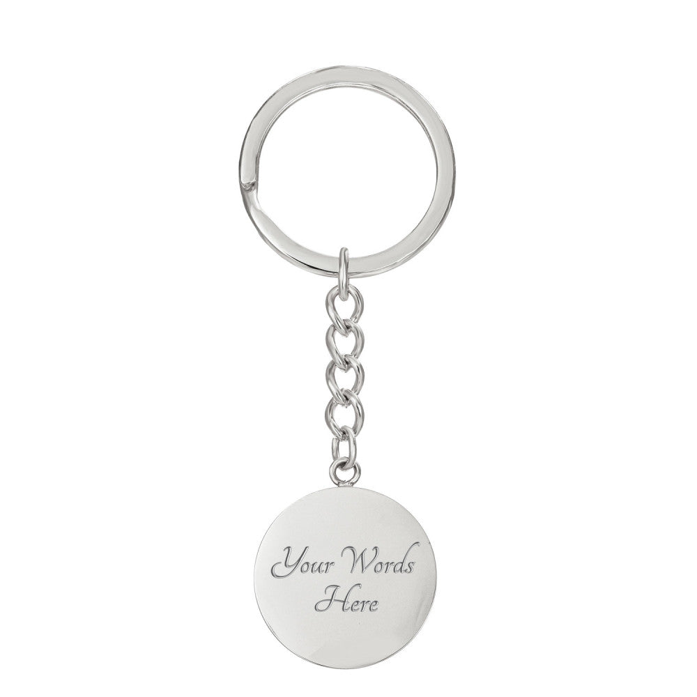 Loyal Love Keychain – Premium Surgical Steel, A Constant Reminder of God’s Love
