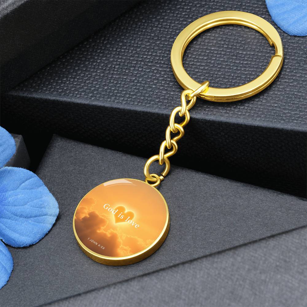 Loyal Love Keychain – Premium Surgical Steel, A Constant Reminder of God’s Love