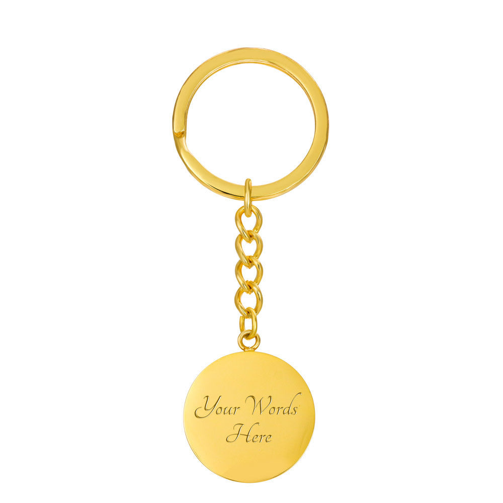 Loyal Love Keychain – Premium Surgical Steel, A Constant Reminder of God’s Love