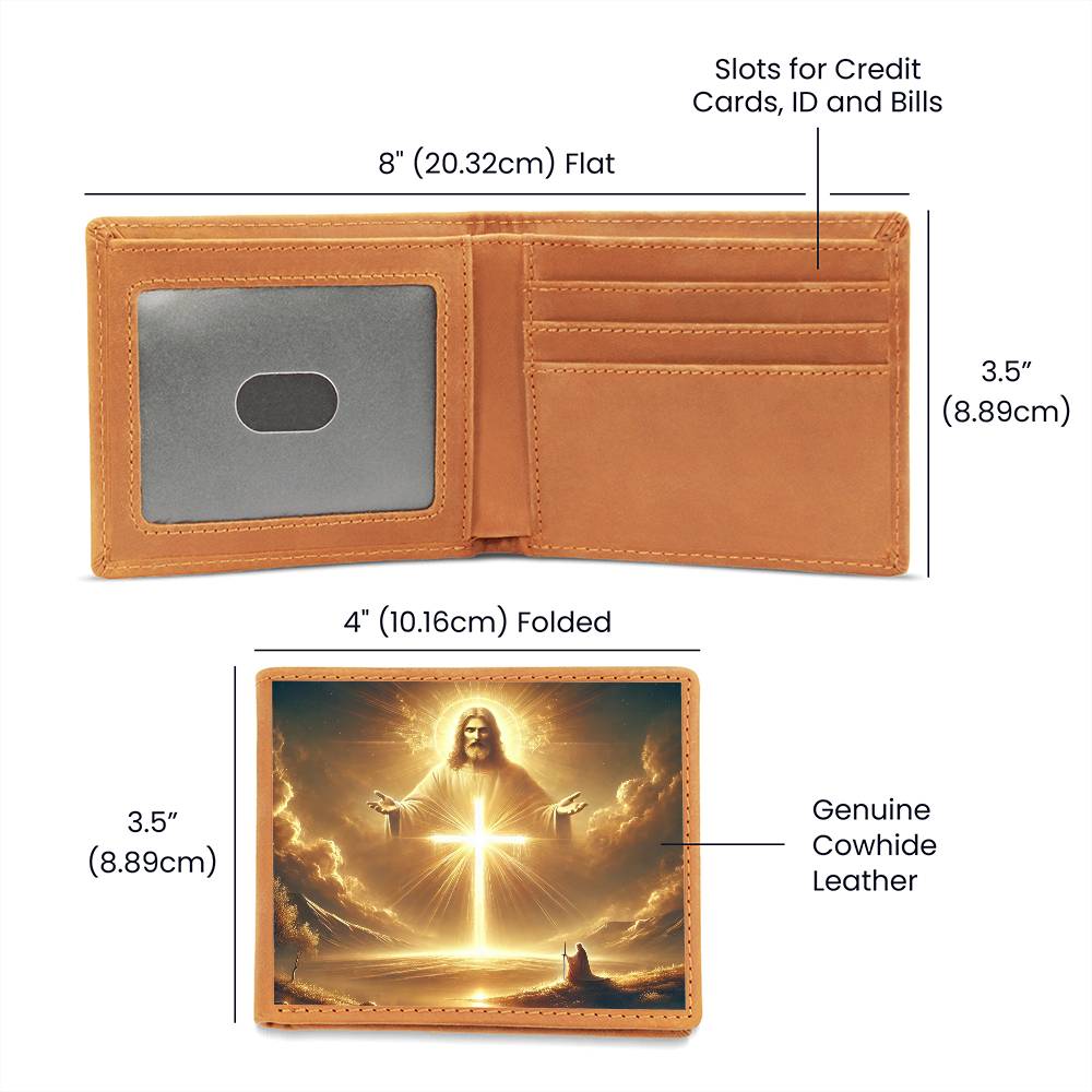 Blessed by God Wallet – Carry Your Faith Everywhere