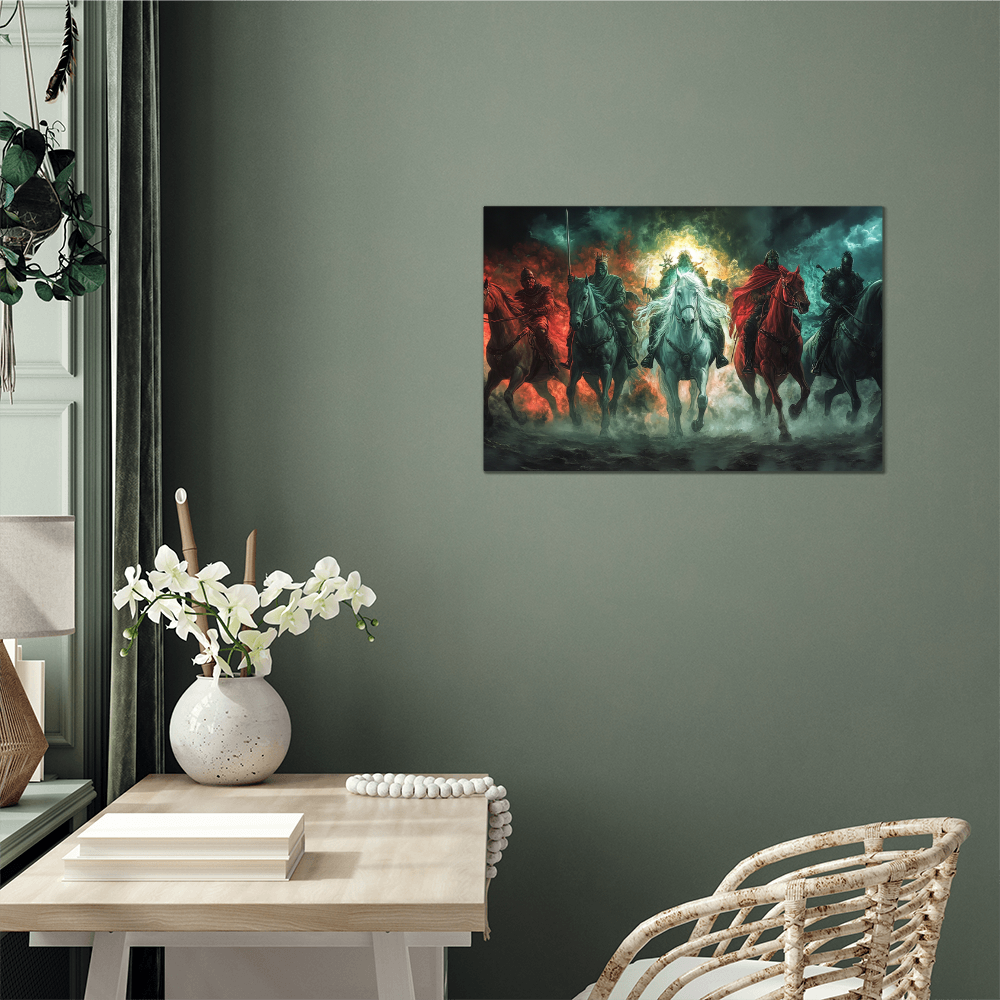 Apocalypse Riders – High Gloss Metal Art Print