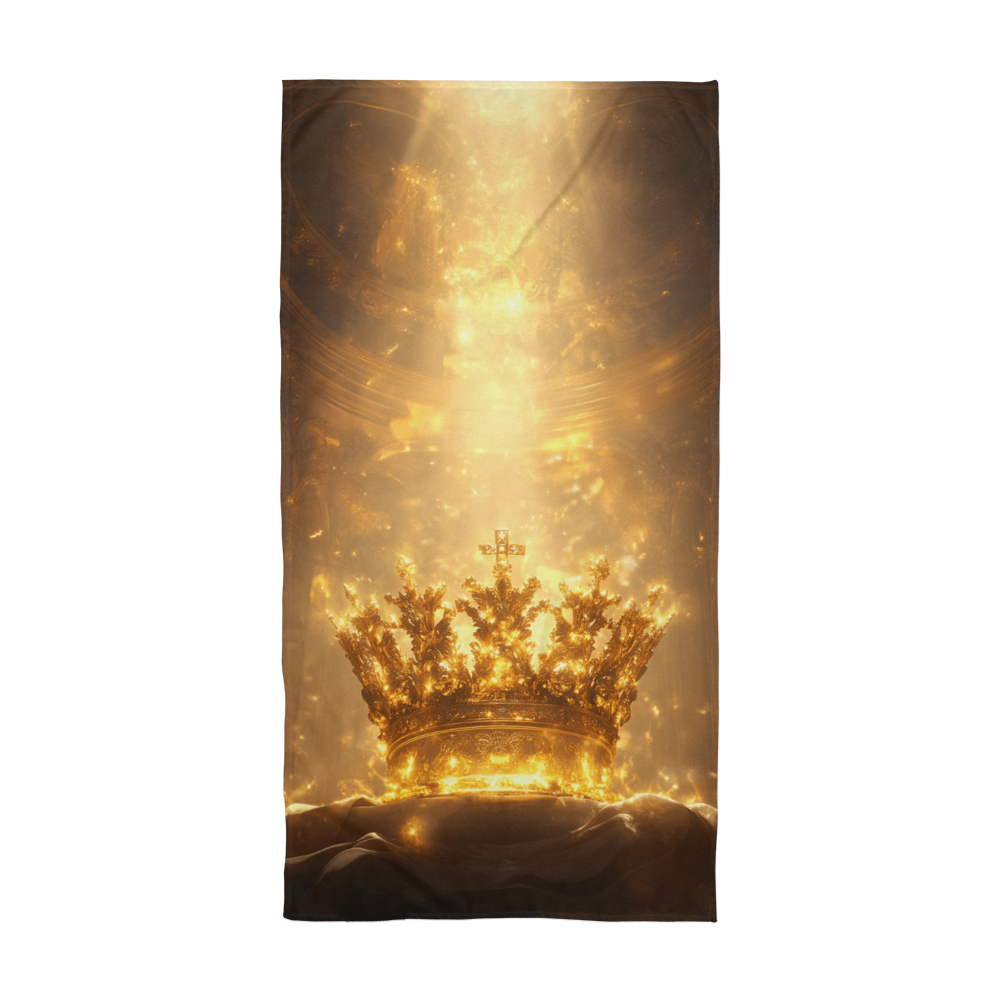 Crown of Glory Bath Towel – Soft, Excellent Absorption with a Sacred Crown