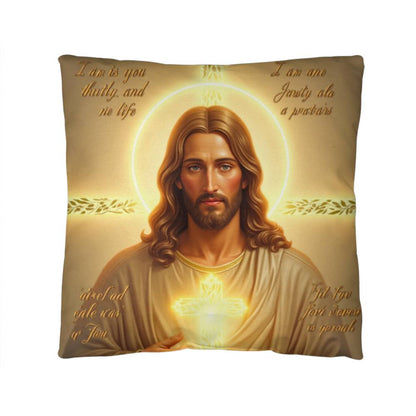 Eternal Blessing Cushion– Jesus’ Light, Divine Comfort, Perfect Faith-Inspired Decor