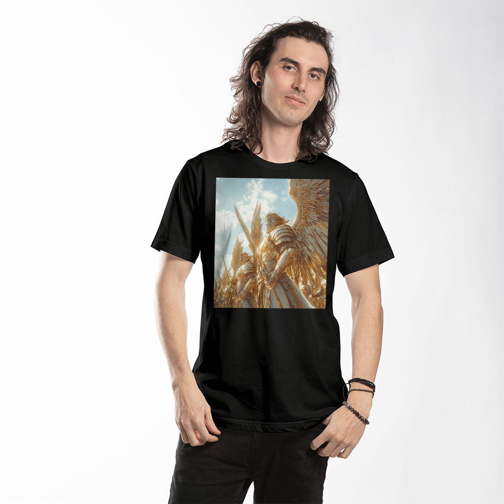 Archangel's Legion T-Shirt – Divine Guardians in Battle