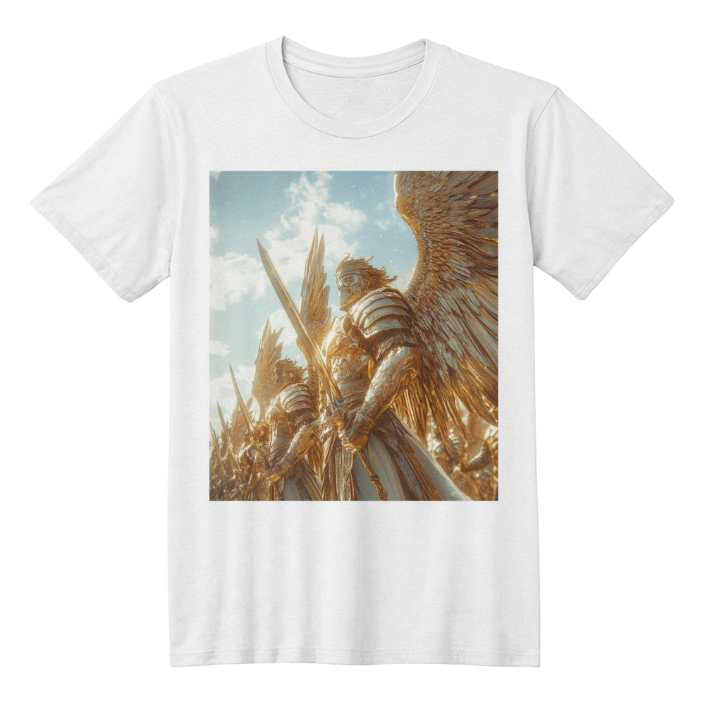 Archangel's Legion T-Shirt – Divine Guardians in Battle