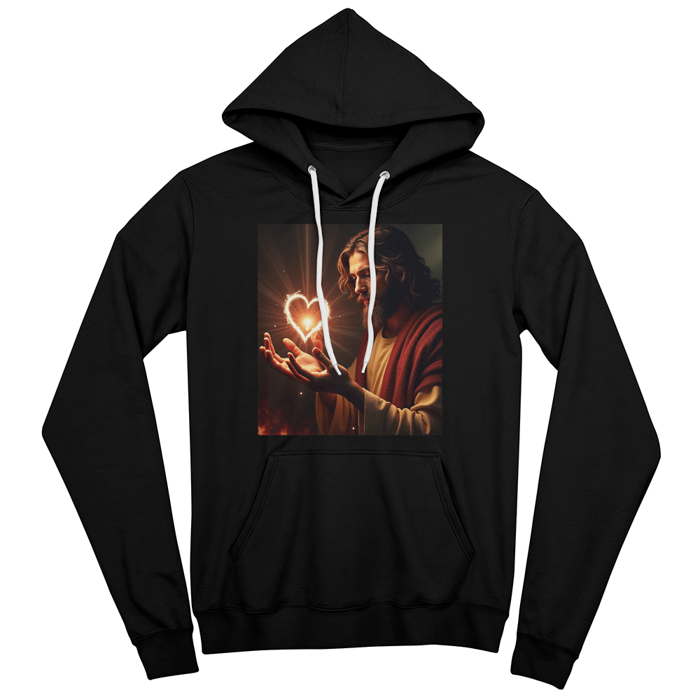 Heart of Jesus Hoodie – Embrace Love, Divine Comfort