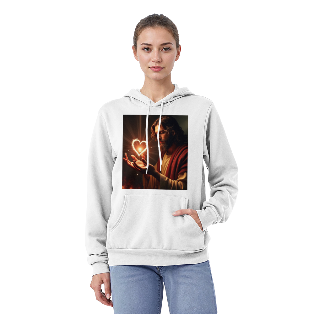 Heart of Jesus Hoodie – Embrace Love, Divine Comfort