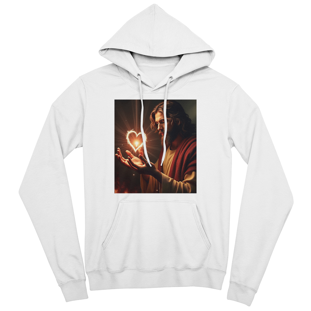 Heart of Jesus Hoodie – Embrace Love, Divine Comfort