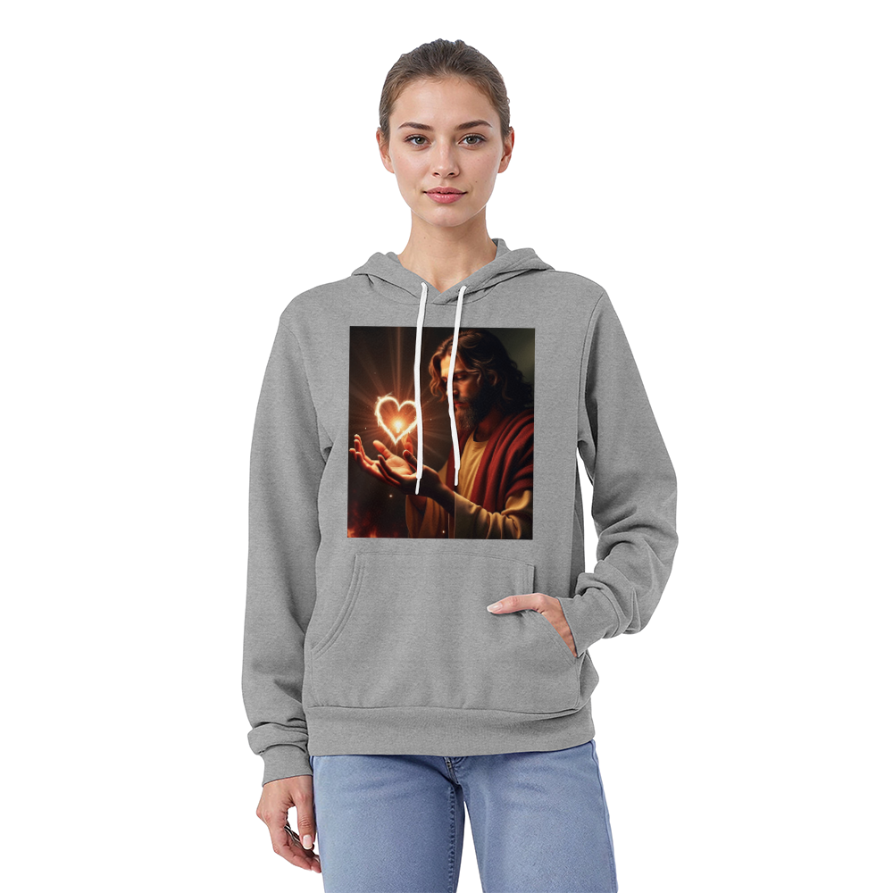 Heart of Jesus Hoodie – Embrace Love, Divine Comfort