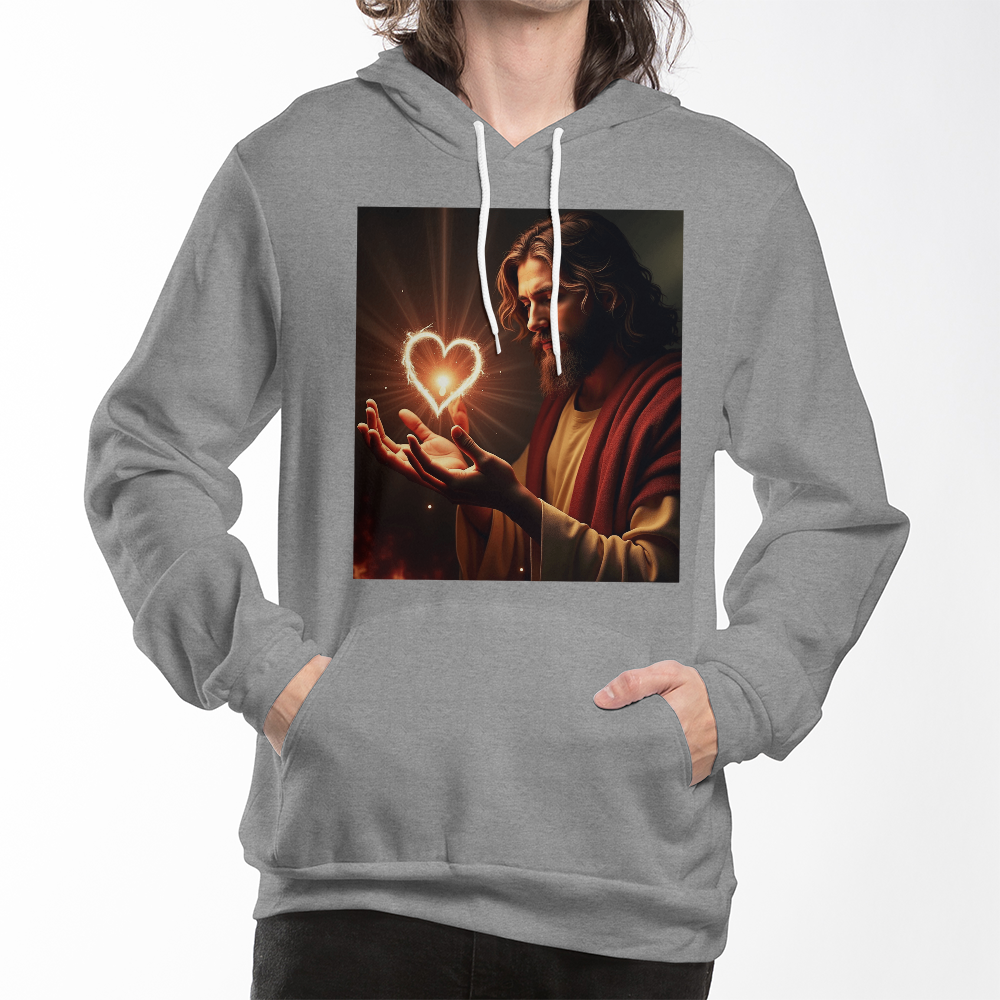 Heart of Jesus Hoodie – Embrace Love, Divine Comfort