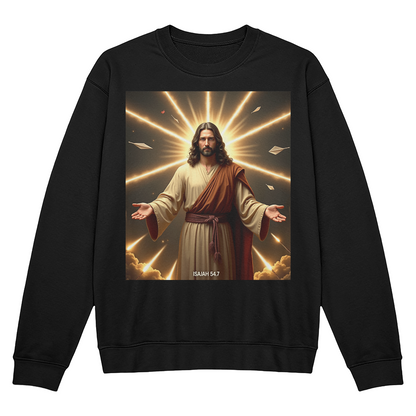 Eternal Radiance Crewneck –  Soft & Durable,  A Divine Design for Souls That Shine