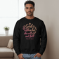 God Is Within Her – Minimalist Faith Sweatshirt with Psalm 46:5 Quote