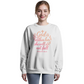 God Is Within Her – Minimalist Faith Sweatshirt with Psalm 46:5 Quote