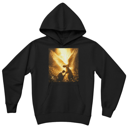 Guardian Angel Teen Hoodie– A Heavenly Guardian for Teenagers, Comfort and Faithful Protection