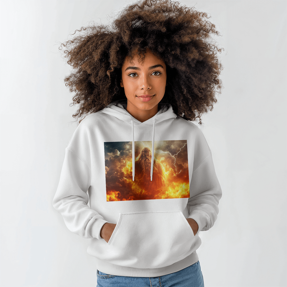 Wrath of God Hoodie –Soft and Cozy, Powerful Imagery, A Symbol of Righteous Judgment.