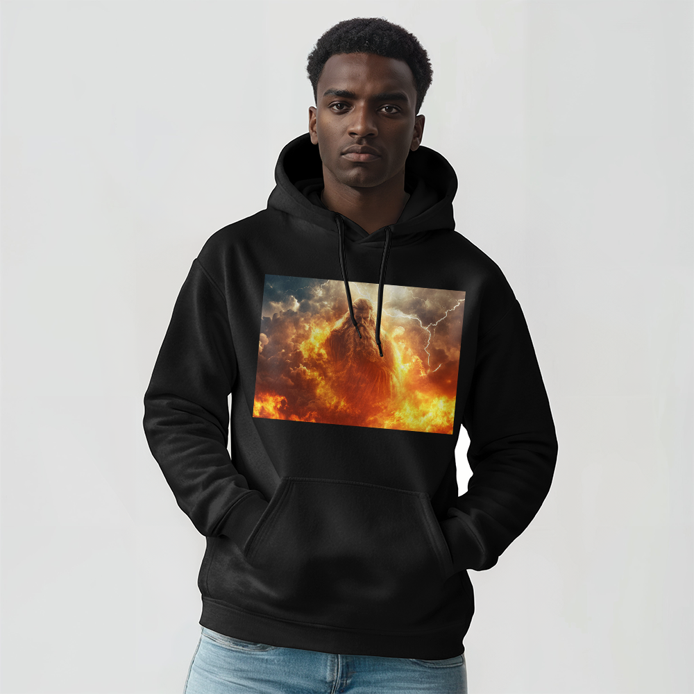 Wrath of God Hoodie –Soft and Cozy, Powerful Imagery, A Symbol of Righteous Judgment.