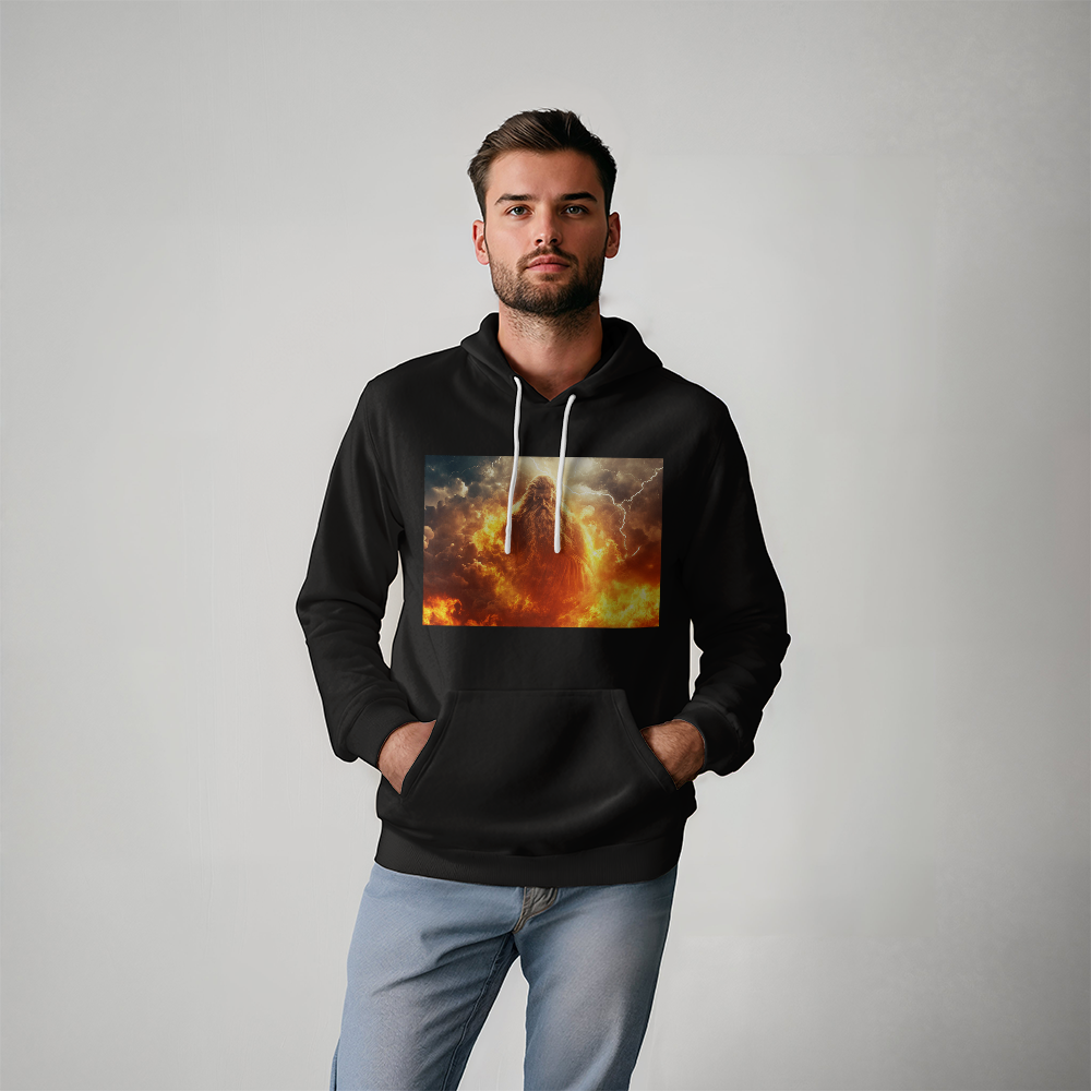 Wrath of God Hoodie –Soft and Cozy, Powerful Imagery, A Symbol of Righteous Judgment.