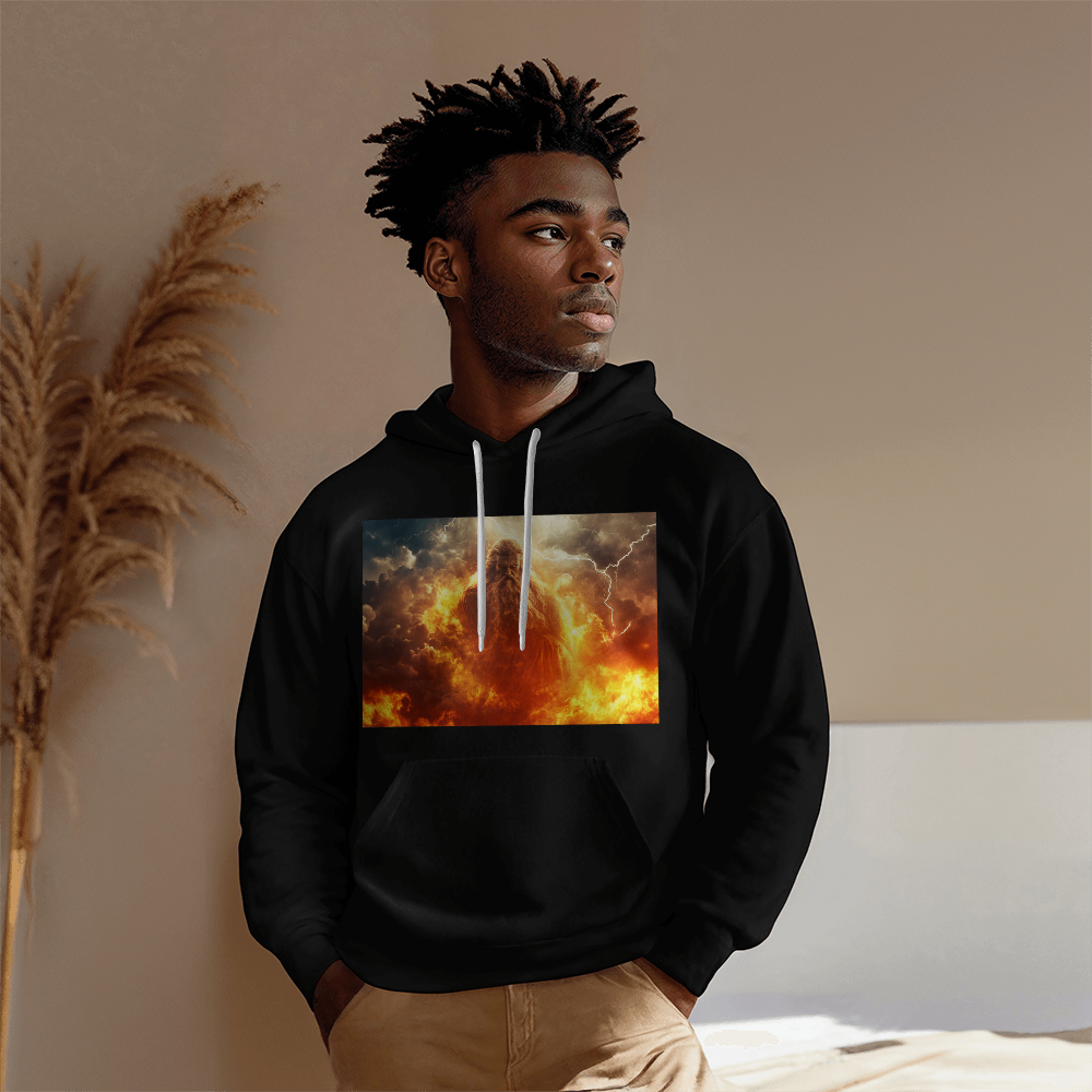 Wrath of God Hoodie –Soft and Cozy, Powerful Imagery, A Symbol of Righteous Judgment.