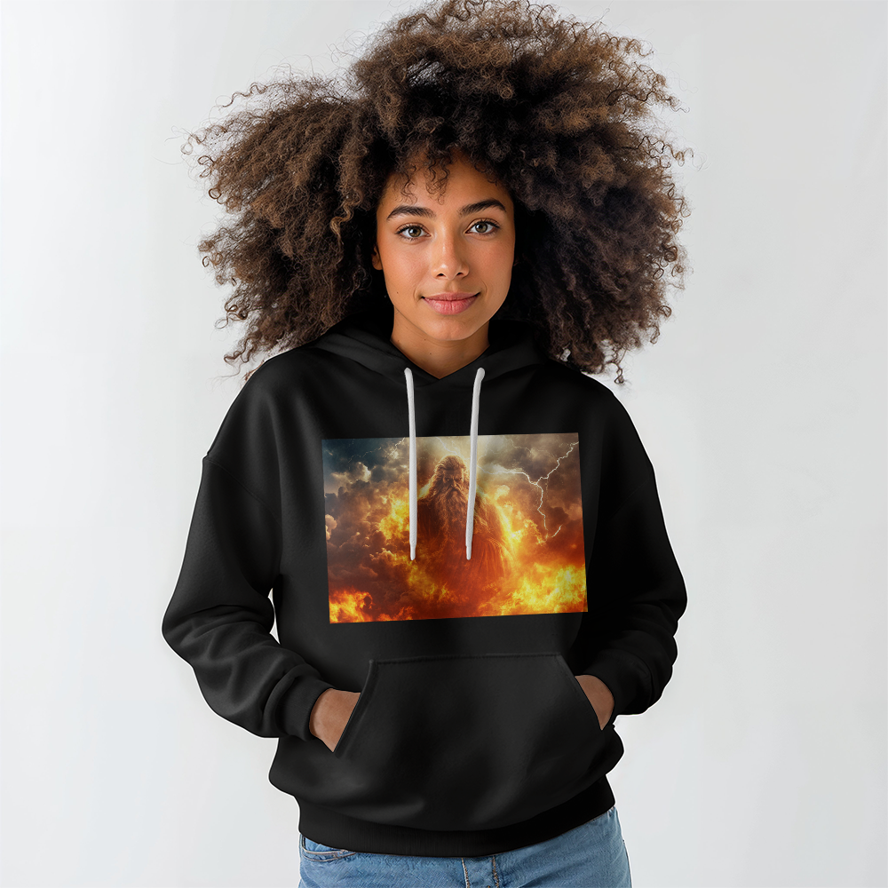 Wrath of God Hoodie –Soft and Cozy, Powerful Imagery, A Symbol of Righteous Judgment.