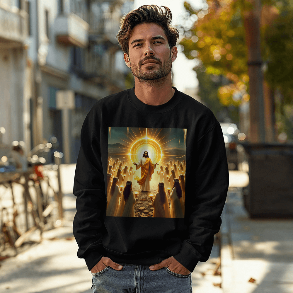 Glory of God Sweatshirt – A Radiant Symbol of Supreme Elegance