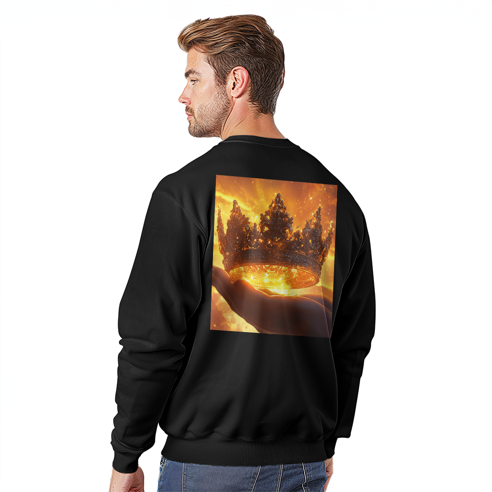 Crown of Glory Sweatshirt – A Divine Symbol of Victory, Honor, and Eternal Majesty