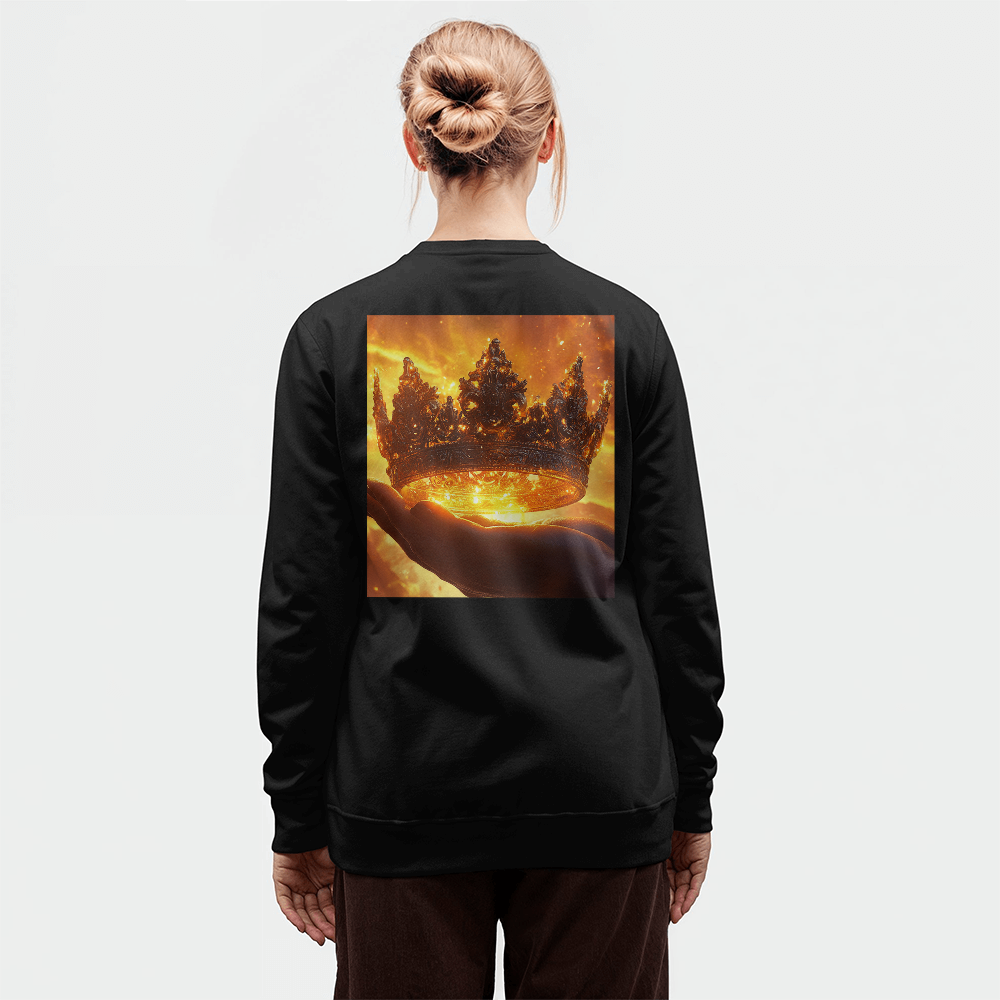 Crown of Glory Sweatshirt – A Divine Symbol of Victory, Honor, and Eternal Majesty