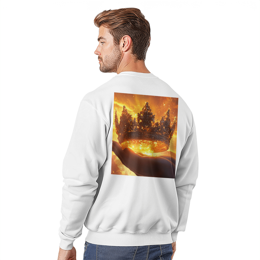 Crown of Glory Sweatshirt – A Divine Symbol of Victory, Honor, and Eternal Majesty