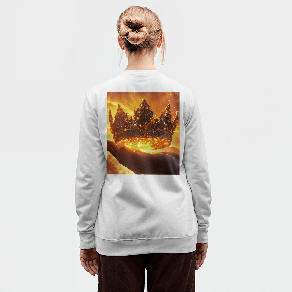 Crown of Glory Sweatshirt – A Divine Symbol of Victory, Honor, and Eternal Majesty