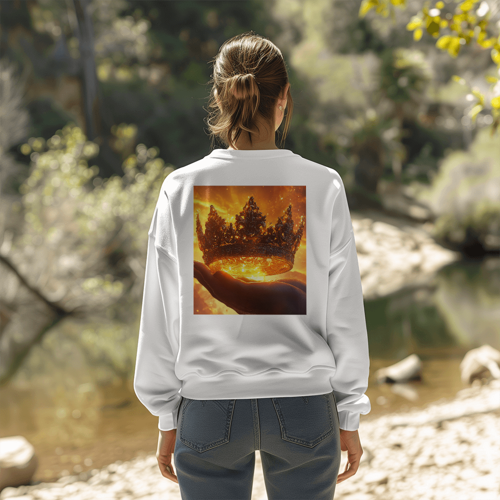 Crown of Glory Sweatshirt – A Divine Symbol of Victory, Honor, and Eternal Majesty