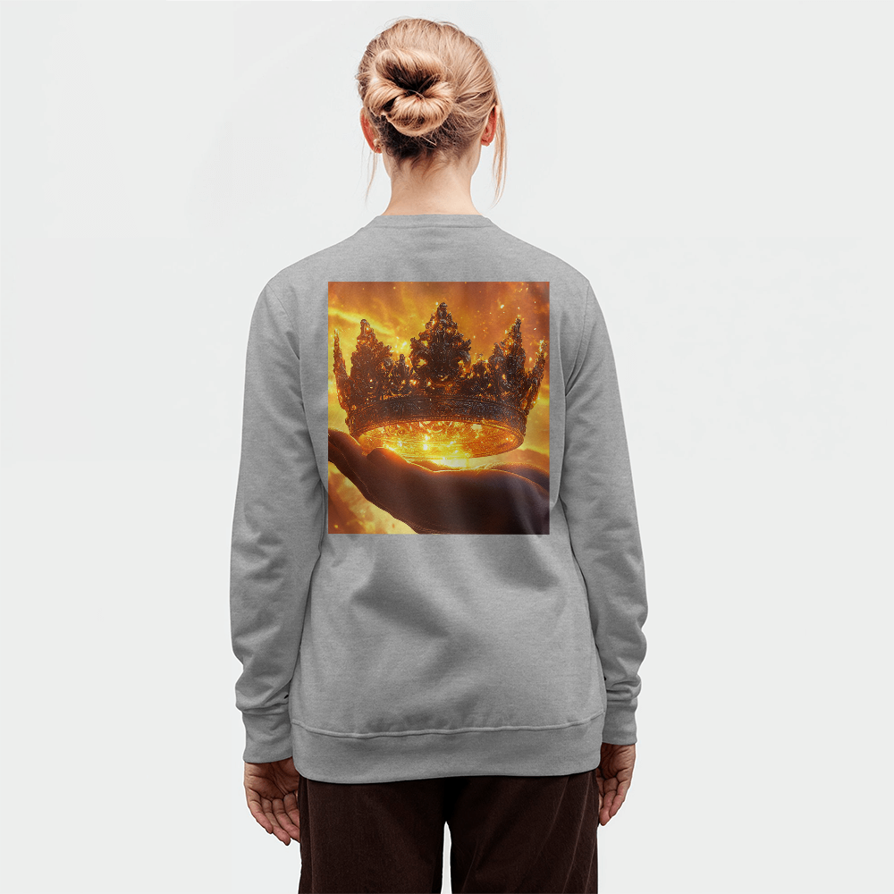 Crown of Glory Sweatshirt – A Divine Symbol of Victory, Honor, and Eternal Majesty