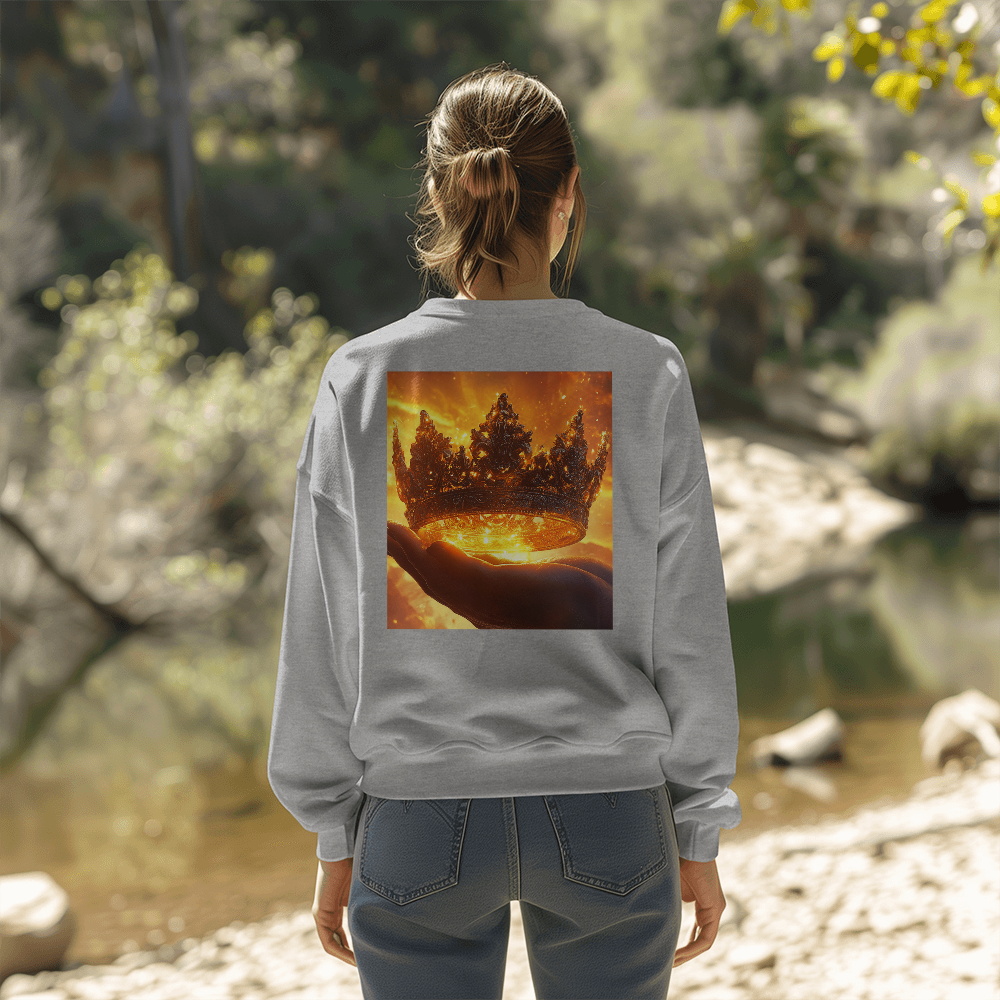 Crown of Glory Sweatshirt – A Divine Symbol of Victory, Honor, and Eternal Majesty