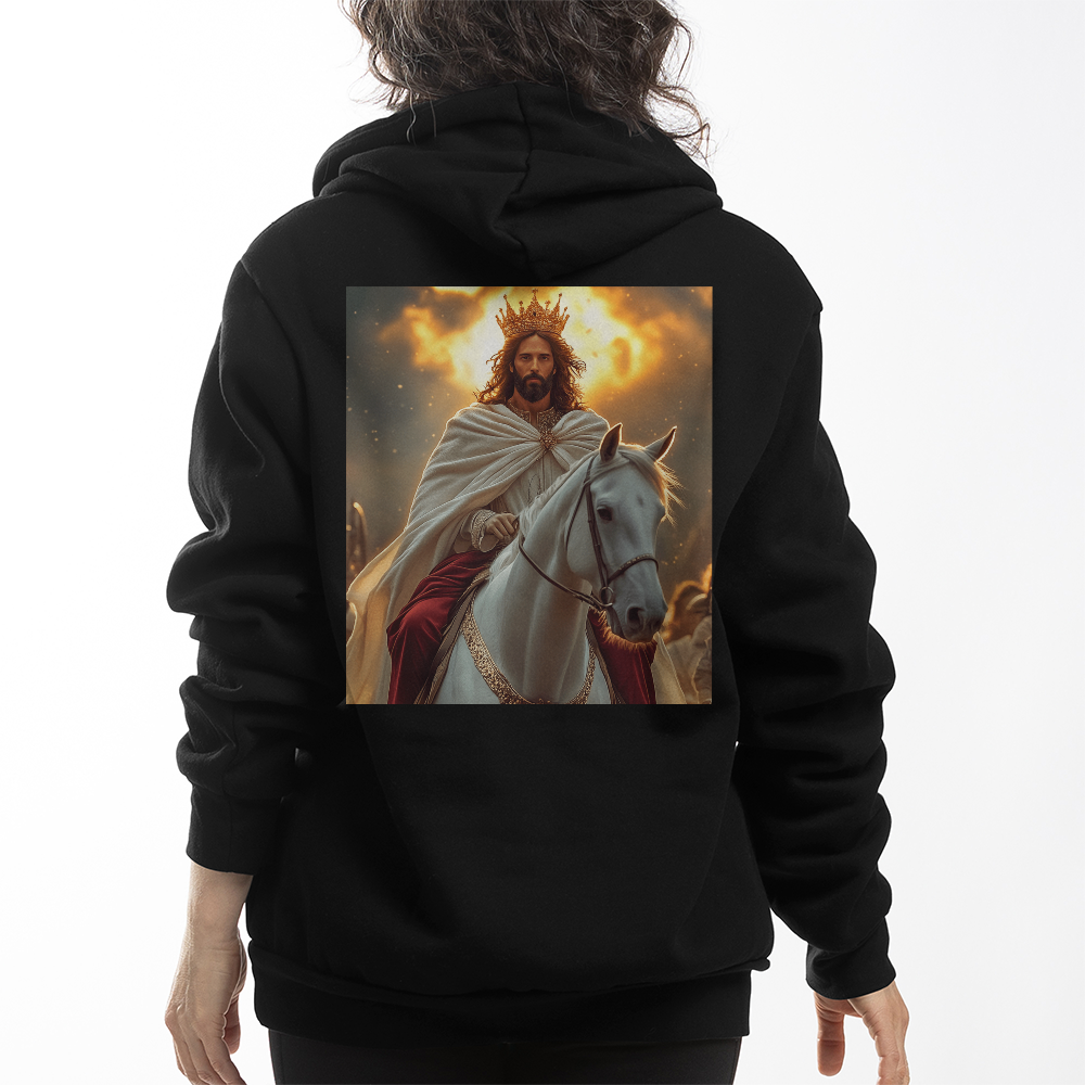 Jesus' Second Coming Hoodie – Faithful Reminder of His Return, Comfort and Hope