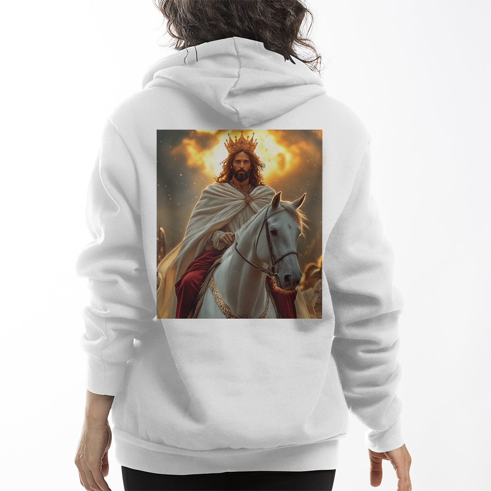 Jesus' Second Coming Hoodie – Faithful Reminder of His Return, Comfort and Hope