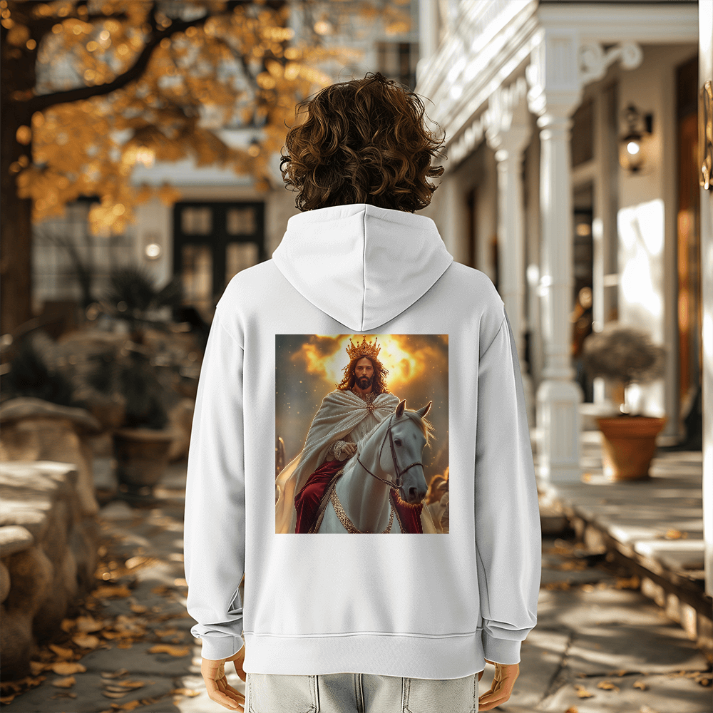 Jesus' Second Coming Hoodie – Faithful Reminder of His Return, Comfort and Hope