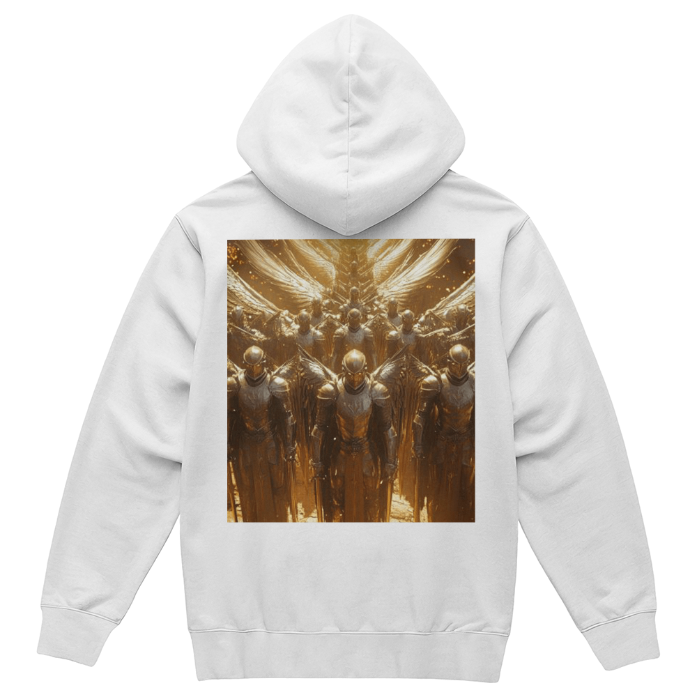 Seraphim Army Hoodie – Comfortable Cotton with Shining Angels and Divine Strength