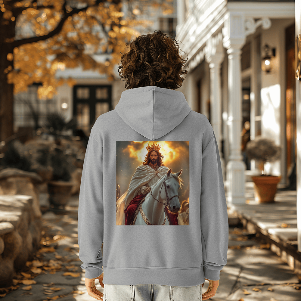 Jesus' Second Coming Hoodie – Faithful Reminder of His Return, Comfort and Hope