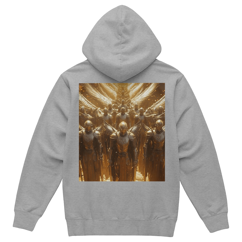 Seraphim Army Hoodie – Comfortable Cotton with Shining Angels and Divine Strength