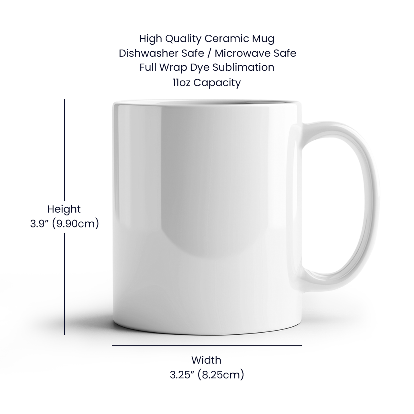 Sacred Reading Mug – White Ceramic with a Serene and Contemplative Image of Jesus