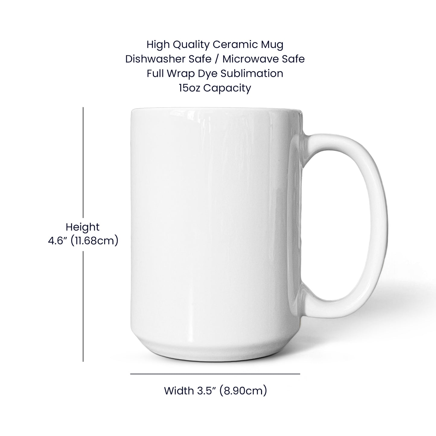 Sacred Reading Mug – White Ceramic with a Serene and Contemplative Image of Jesus